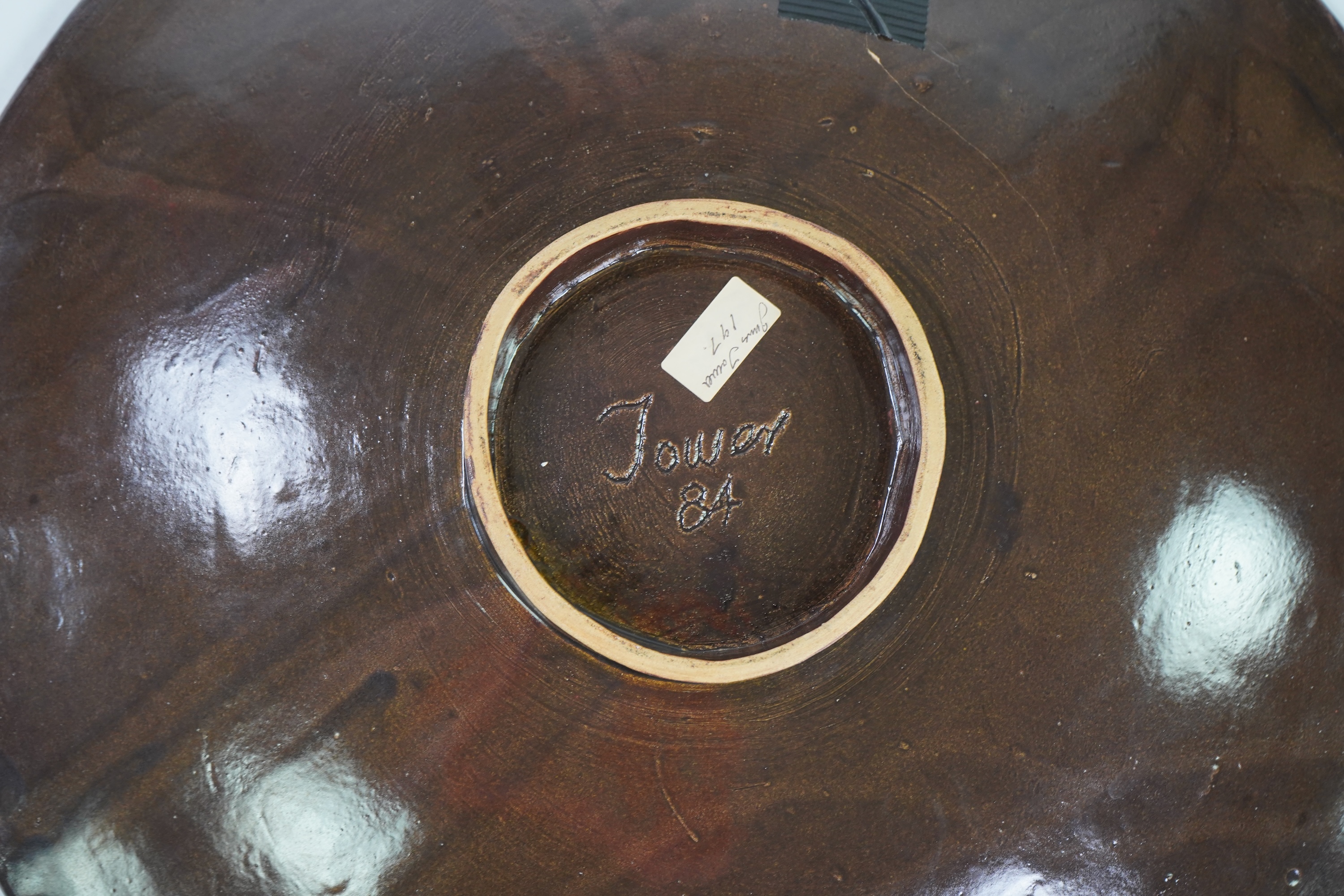 James Tower (1919-1988): A large footed bowl